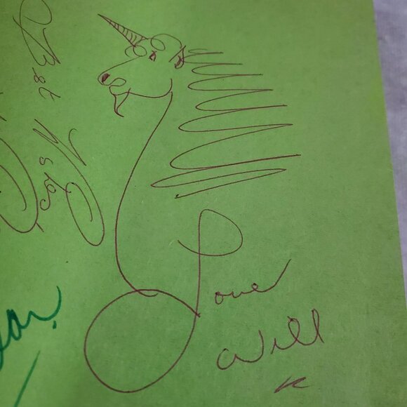 SIGNED Irish Rovers Book Children of the Unicorn 1974 HC DJ Will Millar - Picture 10 of 16